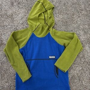 Melanzana Kids Jacket in Blue and Green